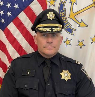 Captain Allaire in unifrom